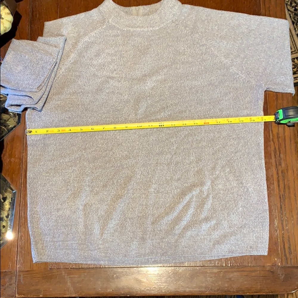 Vintage Size L Parisian Works Sweater.  Grey/Beige